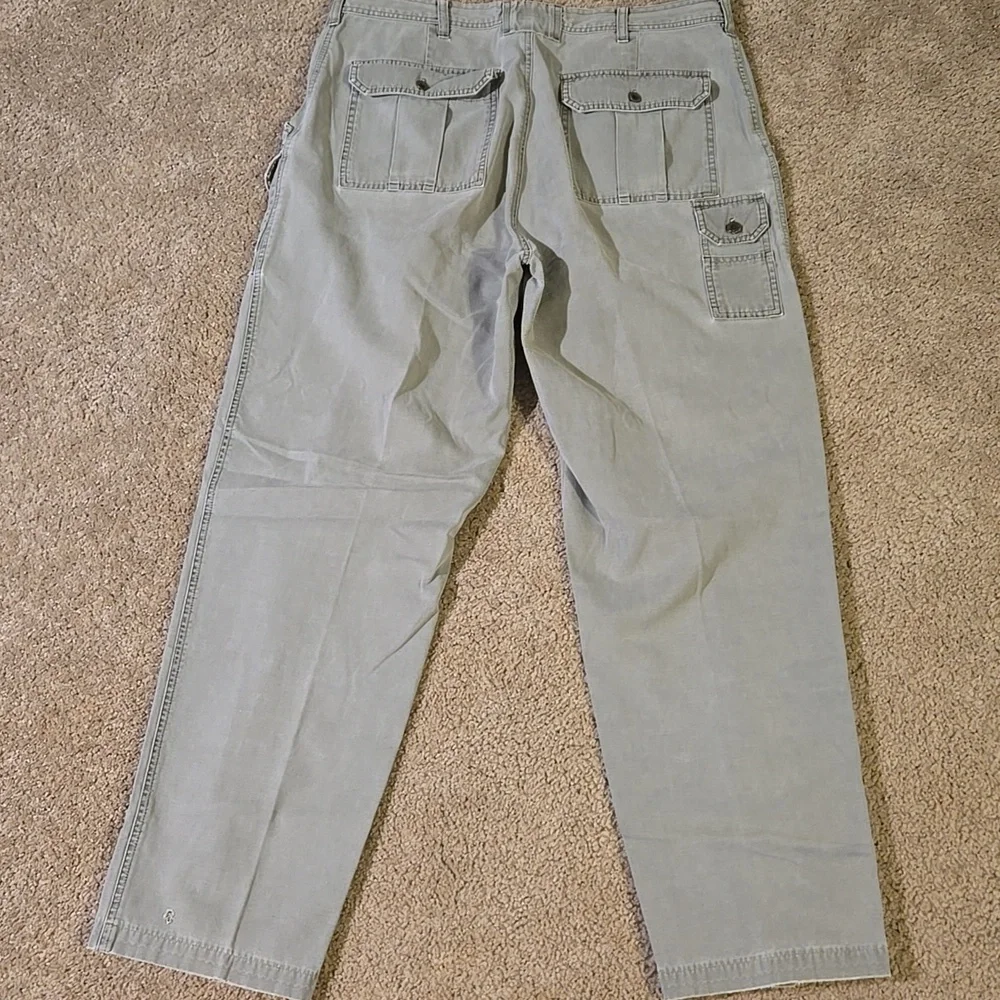 Eddie Bauer Multiple Pocket Outdoor Grey Cargo Pants Size 38